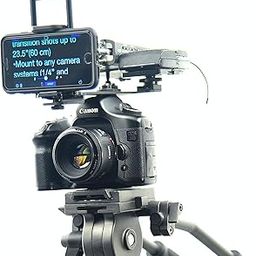Glide Gear TMP10 Teleprompter Tablet Smartphone Hot Shoe Mount Holder-image-13
