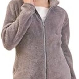 Julia Grey Faux Fur Jacket-image-34