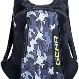 Fastpac 11L Casual Standard 2 Compartment Backpack/Daypack/Hiking Daypack/Bag For Men/Women (Black-Greycamo)-image-46