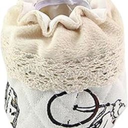 MILAAN 4 Pieces Non Slip Chair Leg Floor Protectors Caps Cloth Socks Bicycle-image-59