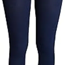 theater Women Ribbed Navy Stockings-picture-34