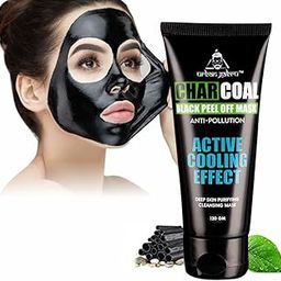 UrbanGabru Charcoal Black Peel Off Mask for Men & Women | Removes Blackheads and Whiteheads | Active Cooling Effect | Deep Skin Purifying Cleansing (60 gm)-picture-16