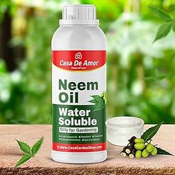 Casa De Amor Neem Oil - Water Soluble Organic for Easy Spray on Garden and indoor outdoor plants (500 ML)-image-77