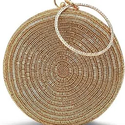 the tan clan Glitz Round Clutch-picture-1