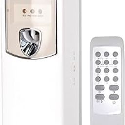 New Latest Automatic Air Freshener Wall Mount Free Standing Auto Aerosol Spray Dispenser With Remote Control - Programmable Fragrance (White)-image-4