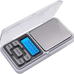 Giffy® Digital Mini Pocket Scale 200gm Weighing Machine, 0.01 to 200 G Weight Scales for Kitchen Jewellery, Silver-19