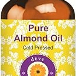 Deve Herbes Pure Almond Oil (Prunus dulcis) Natural Therapeutic Grade Cold Pressed 100ml-image-8