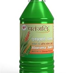 Patanjali Aloevera Juice With Fiber (1Ltr, Orange)-image-16