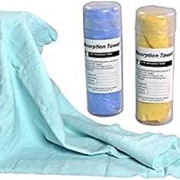 Pups&Pets Super Absorbent Shammy Dog Towel | Quick Dry Eco-Friendly Bath Towel for Pets | Soft Shower and Grooming Towel for Dogs and Cats (66 * 43 * 0.2cm) - 1 Pcs Pack-21