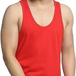 Men's Solid Gym Tank Top Innerwear Vest-image-56