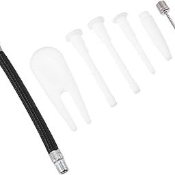 VANZACK 5 Sets Inflatable Suit Air Fittings Air Pump for Inflatables Adapter Plug Exercise Pump Plug Yoga Air Stopper Plug Balls Air Stopper Latex Exercise Ball Remover Basketball Needle-image-11