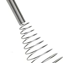 Brunchy Stainless Steel Wire Coil Whisker for Kitchen, Egg Beater for Kitchen with Spring Wire Handle, Ideal for Blending Eggs in Fresh, Whisking, Beating, and Stirring in The Kitchen (1, Silver)-image-68