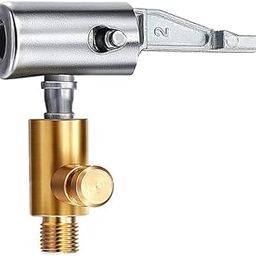 Hodaqe Universal Car Air Pump Adapter, Car Air Pump Nozzle Clip Clamp Connector Adapter, Portable No Leakage Replacement Hose Adapter Pump Accessories for Motorcycles, Cycle-image-99