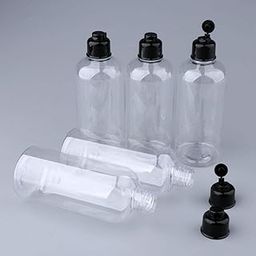 UJEAVETTE® 5x Empty Travel Portable Lotion/Shampoo Bottle Refillable Containers 300 ml-image-29