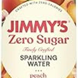 NATURALS STORE Jimmy's Zero Sugar Peach Sparkling Water, 600ml, (Pack of 12), Zero Calories, Sugar-Free (Price Including Courier Charges)-image-97
