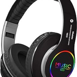 Bluetooth Headphone Ace Blast Pro Advanced Noise-Cancelling Over-Ear Design with 16-Hour Playtime and Bluetooth 5.3 for Unmatched Audio Quality (Black)-picture-3