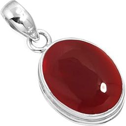 925 Sterling Silver Handmade Pendant for Women 12x16 Oval Gemstone Fashion Jewelry for Gift (99541_P)-image-73