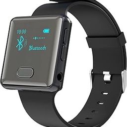 MP3 Player with Bluetooth,Sport Bluetooth MP3 Player with Watch Band and Clip for Running Climbing Hiking Cycling Jogging Yoga with Voice Recorder Clock Micro SD Card up to 128GB-image-83