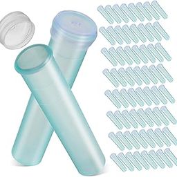 NUOBESTY 100pcs Plastic Flower Water Tubes Caps for Orchid Arrangements Floral Vials for Fresh Flower Display and Decoration-image-64