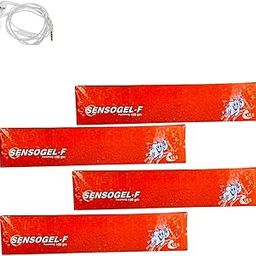 sensogel f toothpaste gel protective from senstivity plaque and gum issue 100g pack of 4 free earphone-image-9