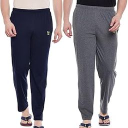 Men's Regular Fit Cotton Trackpants-36