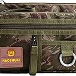 Anti-Theft Money Pocket Phone Chest Bag Molle Fanny Pack, Tactical Waist Bag for Hiking Camping Running Dog Walking Travel Outdoors Bag Bum Bags (Camouflage)-image-20