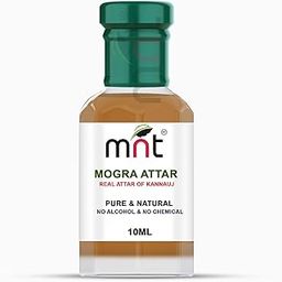 MNT Mogra Attar for Unisex, Long Lasting & Alcohol Free - Pure Natural Roll-on Attar Perfume, 10 ml-image-80