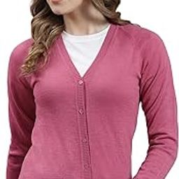 Womens Solid V Neck Full Sleeve Wool Casual Sweater (1230710VN)-image-74