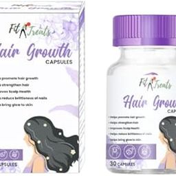 FIT TREATS Hair Growth Capsules for Stronger, Thicker Hair – Promote Natural Growth, Reduce Hair Loss & Boost Scalp Health – Premium Hair Supplement for Men & Women – 30 Capsules"-image-98