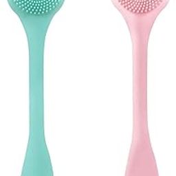 COSLUXE Silicone Face Mask Brush, Facial Mask Applicator, Makeup Removel Scrubber, Lips Face Cleansing Exfoliating Brush Hairless Body Lotion And Body Butter Applicator Tools (Pack of 1) - Multicolor-picture-34