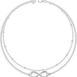 925 Silver Infinite Glow Anklet | Gifts for Women and Girls | With Certificate of Authenticity and 925 Stamp | 6 Months Warranty-42