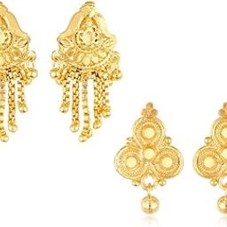 Vighnaharta Everyday wear Flower Round Fancy Stud Earring valentine day gift valentineday gift for her gift for him gift for women gift for men love gift gifts ValentinesDay2023 for Women and Girls [VFJ1619-1634ERG ]-image-59