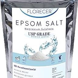 Florecer Epsom Salt For Bath | Foot | Pain Relief | Magnesium Sulphate - 500 Gram-image-31