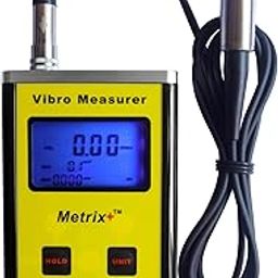 Metrix+ VB8202A Vibration meter with measuring range upto 400mm/s and simultaneous display of displacement, velocity and acceleration values-image-47