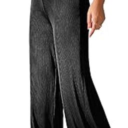 Women's Striped Wide-Leg Korean-Inspired Comfortable & Stylish Casual and Formal Trouser Pant-image-98