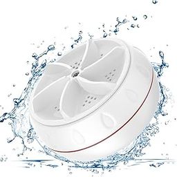 Mini Washing Machine Turbine Washing Machine Washing Machine Door Hinge UlTrAsOnIc Lightweight Turbo Washer with USB Cable - for Home Camping DoRmS Business College Rooms TR1-image-27