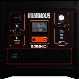 Luminous Edge GO P1000 Portable Power Station | 800W Output | Fast Charging | Powers Multiple Devices | For Campers, Outdoor Shoot, Travel, Outdoor Parties, & Home Back-up | 5 Year Warranty-3
