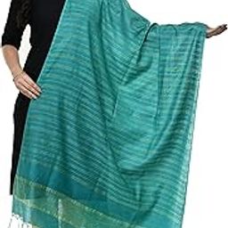 Women's Self Design Cotton Dupatta (ARS0487_Rama Green_Free Size)-picture-31