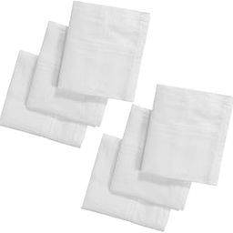 Handkerchief for Men Pack of 6- Cotton Hanky, Solid Plain Design, Full Size, Pure Cotton Fabric - Ideal for Daily Use (Pure)-picture-21
