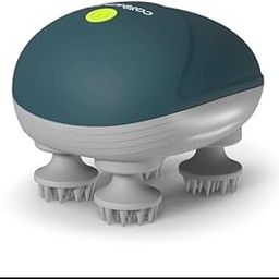 TE TULSI ENTERPRISES - Scalp Massager | 96 Silicon Kneading Points with Detachable Heads | Scalp, Body & Head Massager for Hair Growth (Green)-image-48