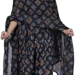 Women's Bandhani Printed Patiala Salwar with Dupatta, Traditional Ethnic Bottomwear Set, Festive Daily-Wear-image-12