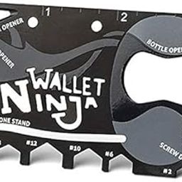 Geek Lab Wallet Ninja 18-in-1 Survival Tool Kit Multifunction Useful & Credit Card Style-16