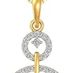 joyalukkas Pride Diamond Collection 18K Yellow Gold and Diamond Pendant-picture-18