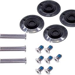 4Pcs Bottom Rubber Feet with Screws Set for MacBook Pro A1278 A1286 A1297-14