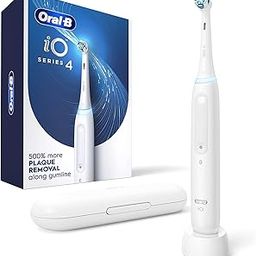 Oral-B Adult Io Series 4 Electric Toothbrush With (1) Brush Head, Rechargeable, White, 1 Piece-image-38