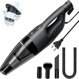 TEXUM TVC-5 800 Watts Handheld Vacuum Cleaner,for Home Use,Dry Vacuuming,18 Kpa Suction Power,Lightweight,Lightweight&Durable Body,Small/Mini Size (Black),-20