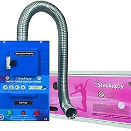 Nakshatra® Manual Pad Vending Machine and Incinerator | Sanitary Napkin Dispenser & Pad Machine | Hygienic Sanitary Napkin Machine for Women | Easy-to-Use Sanitary Pad Vending Machine (Combo)-picture-16