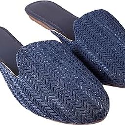 Synthetic Women/Girls Stylish Ethnic Jutti/Mules-036-image-77