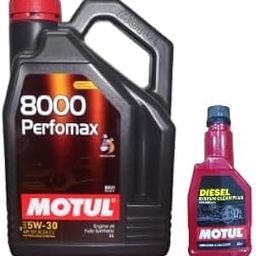 Motul 8000 Perfomax 5W-30-3L|Fully Synthetic|Maximum Performance|Suitable for Petrol, Diesel & CNG Cars with Diesel System Clean Plus (200ml) Combos-image-10