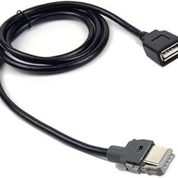 Car 4Pin Female to USB Female Adaptor Cable Media Central Unit USB Interface Adapter Compatible with Kia Elantra Hyundai Tucson-image-50